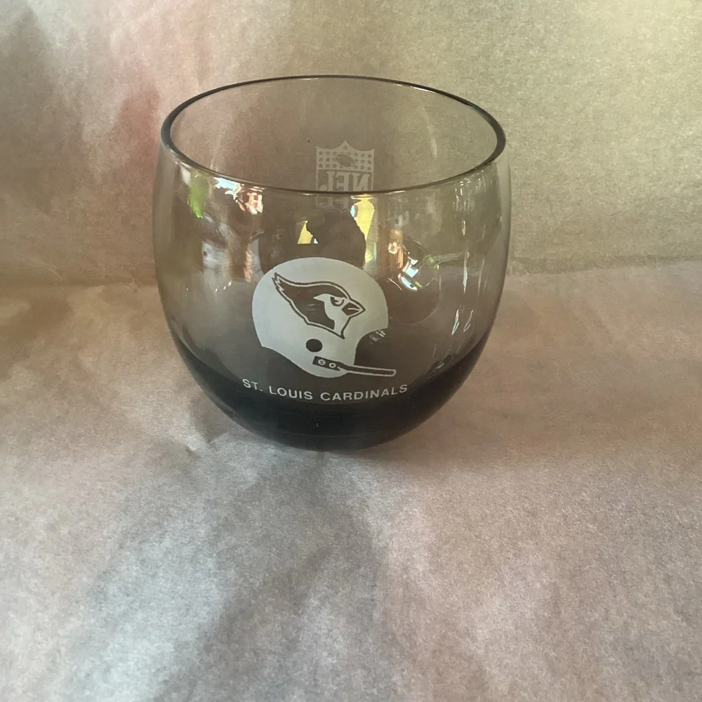 NFL St Louis Cardinals Vintage Cocktail Tumblers - set of 4